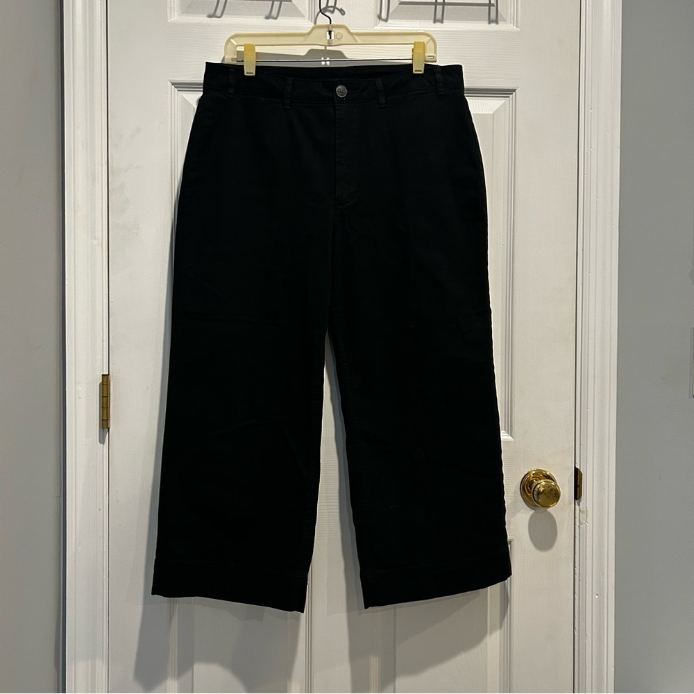 Old Navy High Waisted Wide Leg Black Pants